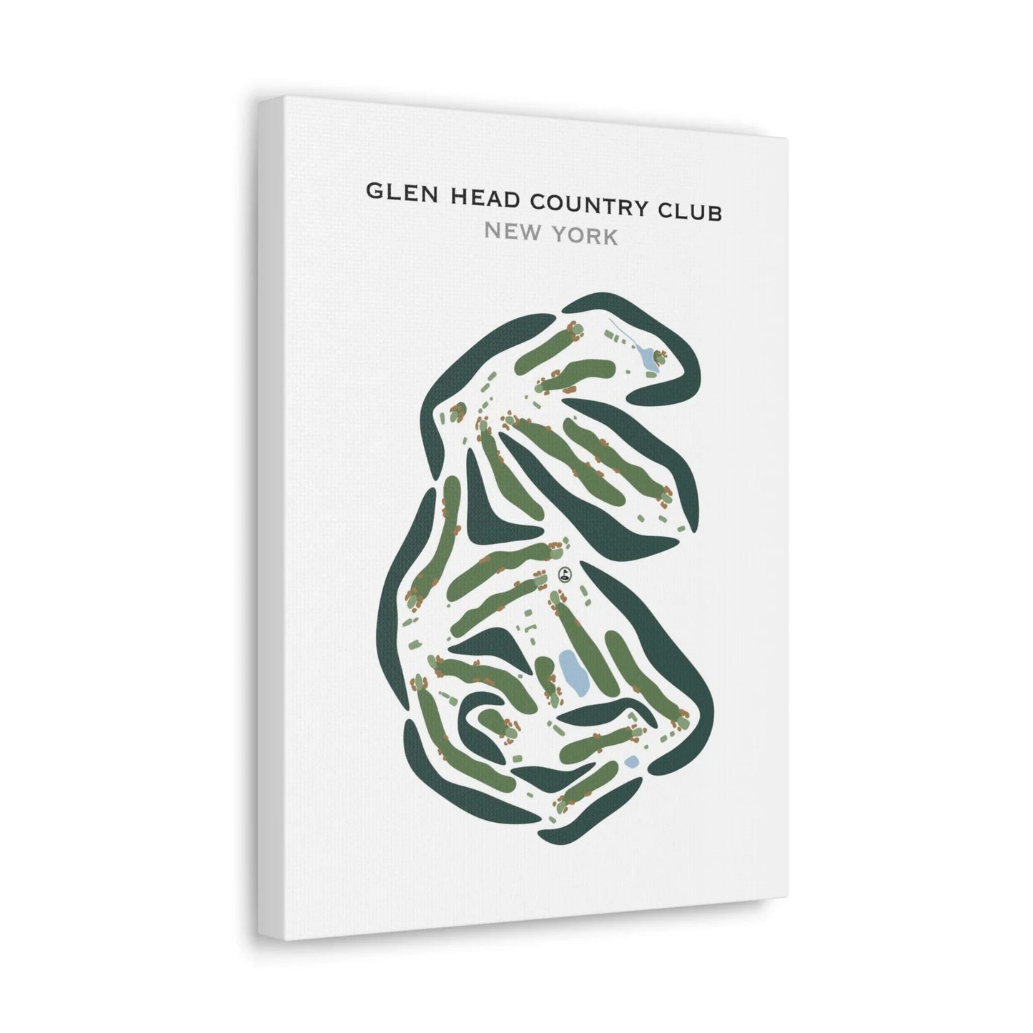 Glen Head Country Club, New York - Printed Golf Courses