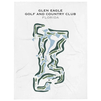 Glen Eagle Golf & Country Club, Florida - Printed Golf Course