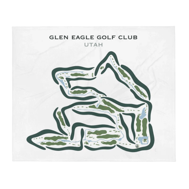 Glen Eagle Golf Club, Syracuse Utah - Printed Golf Courses