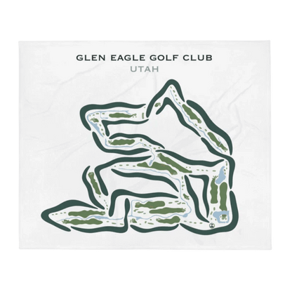 Glen Eagle Golf Club, Syracuse Utah - Printed Golf Courses