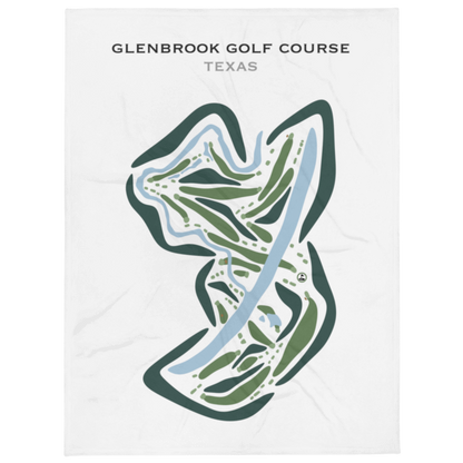 Glenbrook Golf Course, Texas - Printed Golf Courses