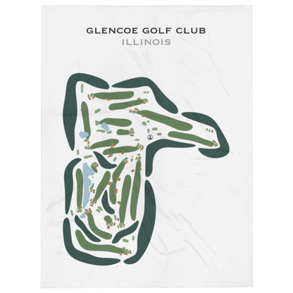 Glencoe Golf Club, Illinois - Printed Golf Courses