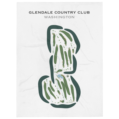 Glendale Country Club, Washington - Printed Golf Courses