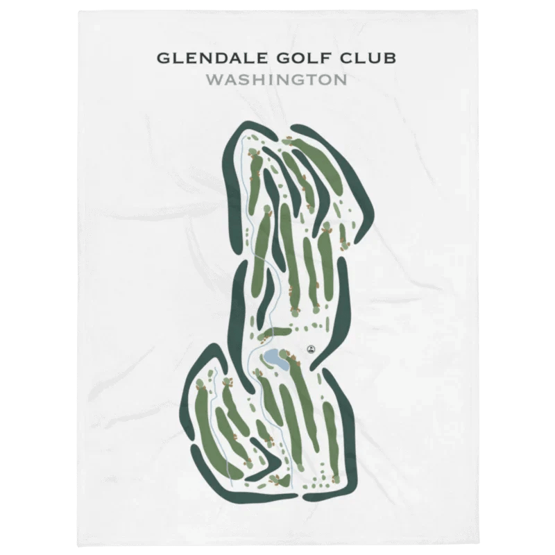 Glendale Golf Club, Washington - Printed Golf Courses