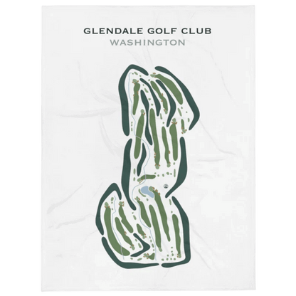 Glendale Golf Club, Washington - Printed Golf Courses
