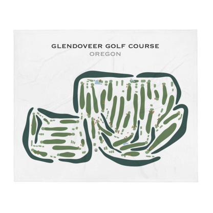 Glendoveer Golf Course, Oregon - Printed Golf Courses