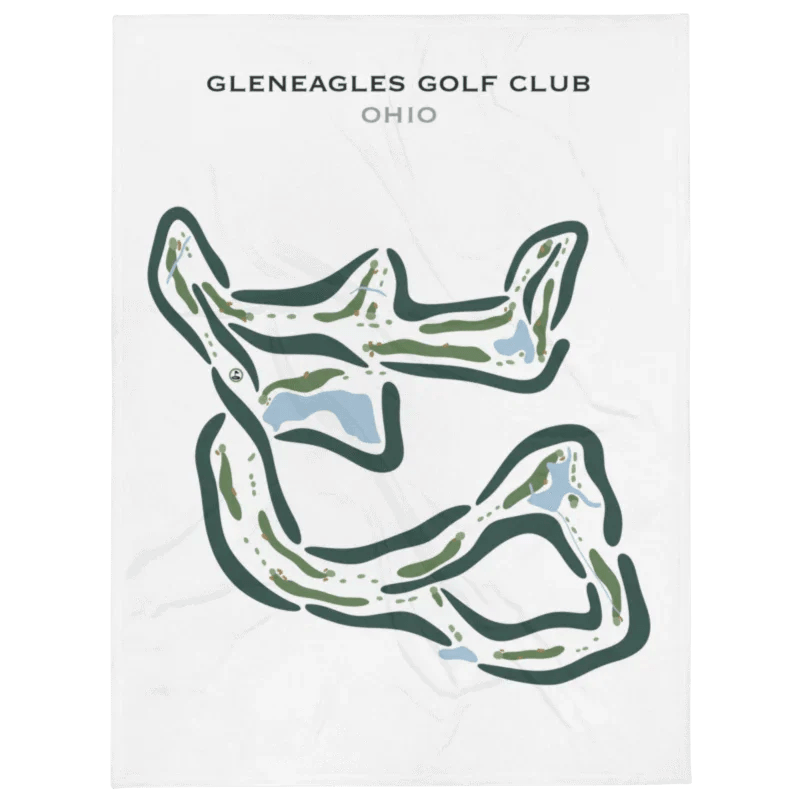 Gleneagles Golf Club & Events, Ohio - Printed Golf Courses