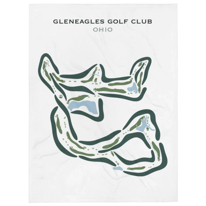Gleneagles Golf Club & Events, Ohio - Printed Golf Courses