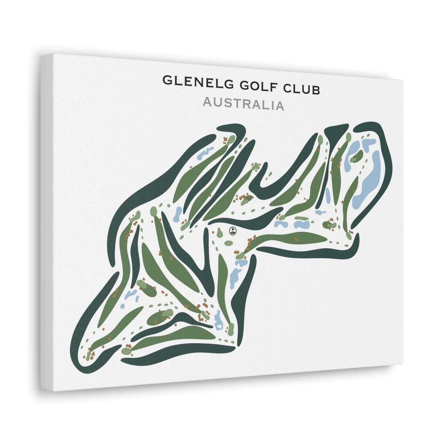 Glenelg Golf Club, Australia - Printed Golf Courses