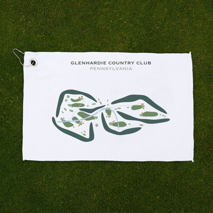 Glenhardie Country Club, Pennsylvania - Printed Golf Courses