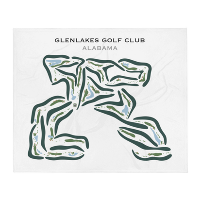 Glenlakes Golf Club, Alabama - Printed Golf Courses