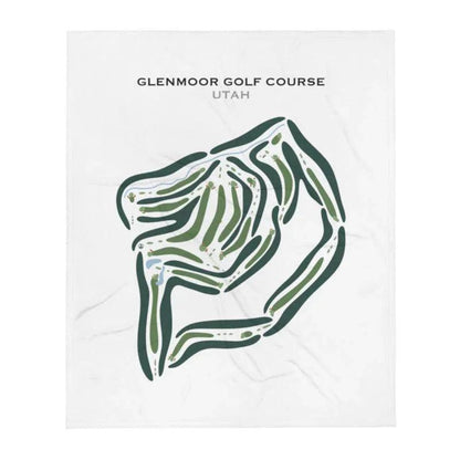Glenmoor Golf Course, South Jordan Utah - Printed Golf Courses
