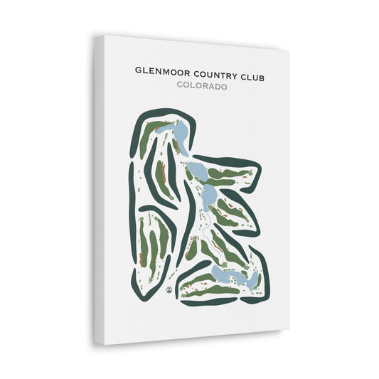 Glenmoor Country Club, Colorado - Printed Golf Courses