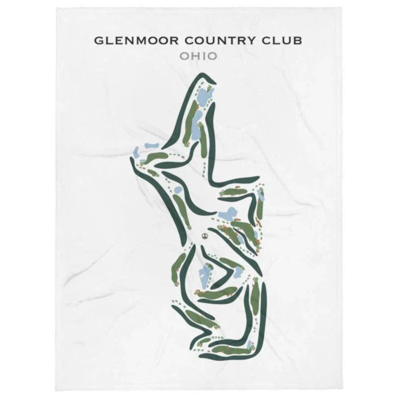 Glenmoor Country Club, Ohio - Printed Golf Courses
