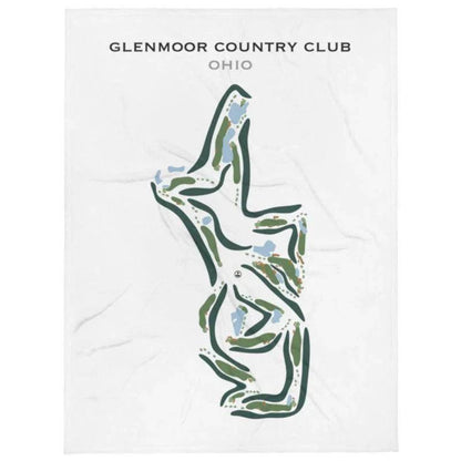 Glenmoor Country Club, Ohio - Printed Golf Courses