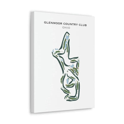 Glenmoor Country Club, Ohio - Printed Golf Courses
