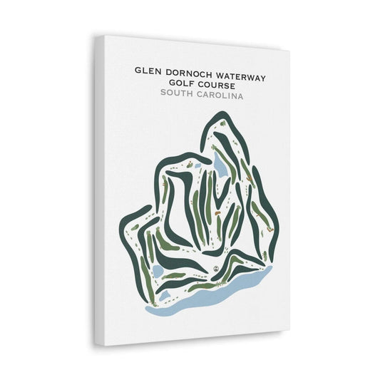 Glen Dornoch Waterway Golf Course, South Carolina - Printed Golf Courses