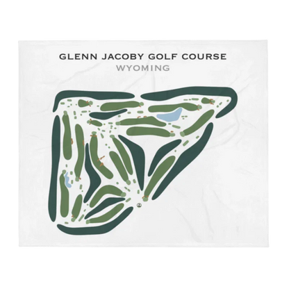 Glenn Jacoby Golf Course, Wyoming - Printed Golf Courses