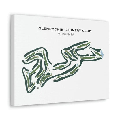 Glenrochie Country Club, Virginia - Printed Golf Courses