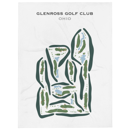 Glenross Golf Club, Ohio - Printed Golf Courses