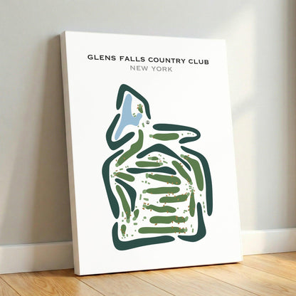 Glens Falls Country Club, New York - Printed Golf Courses