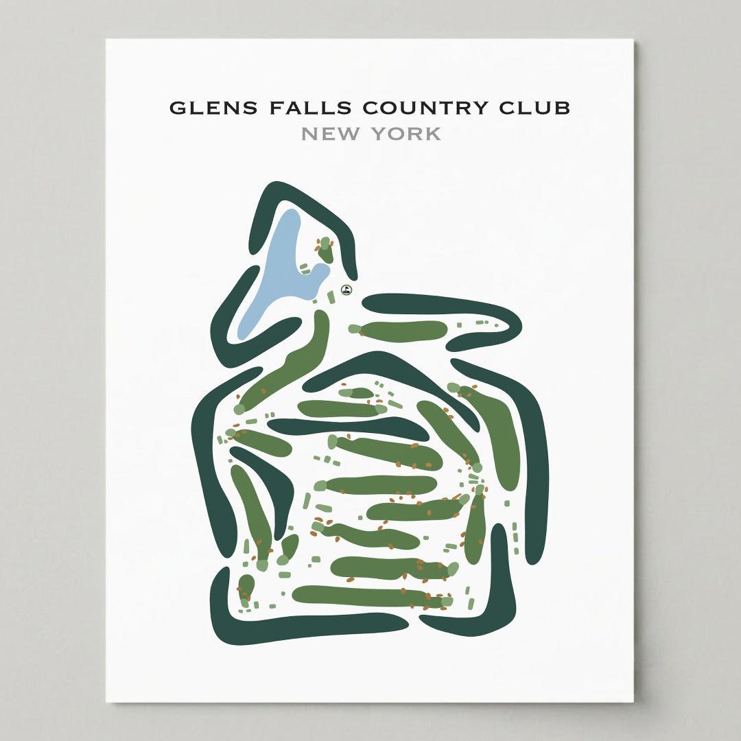 Glens Falls Country Club, New York - Printed Golf Courses