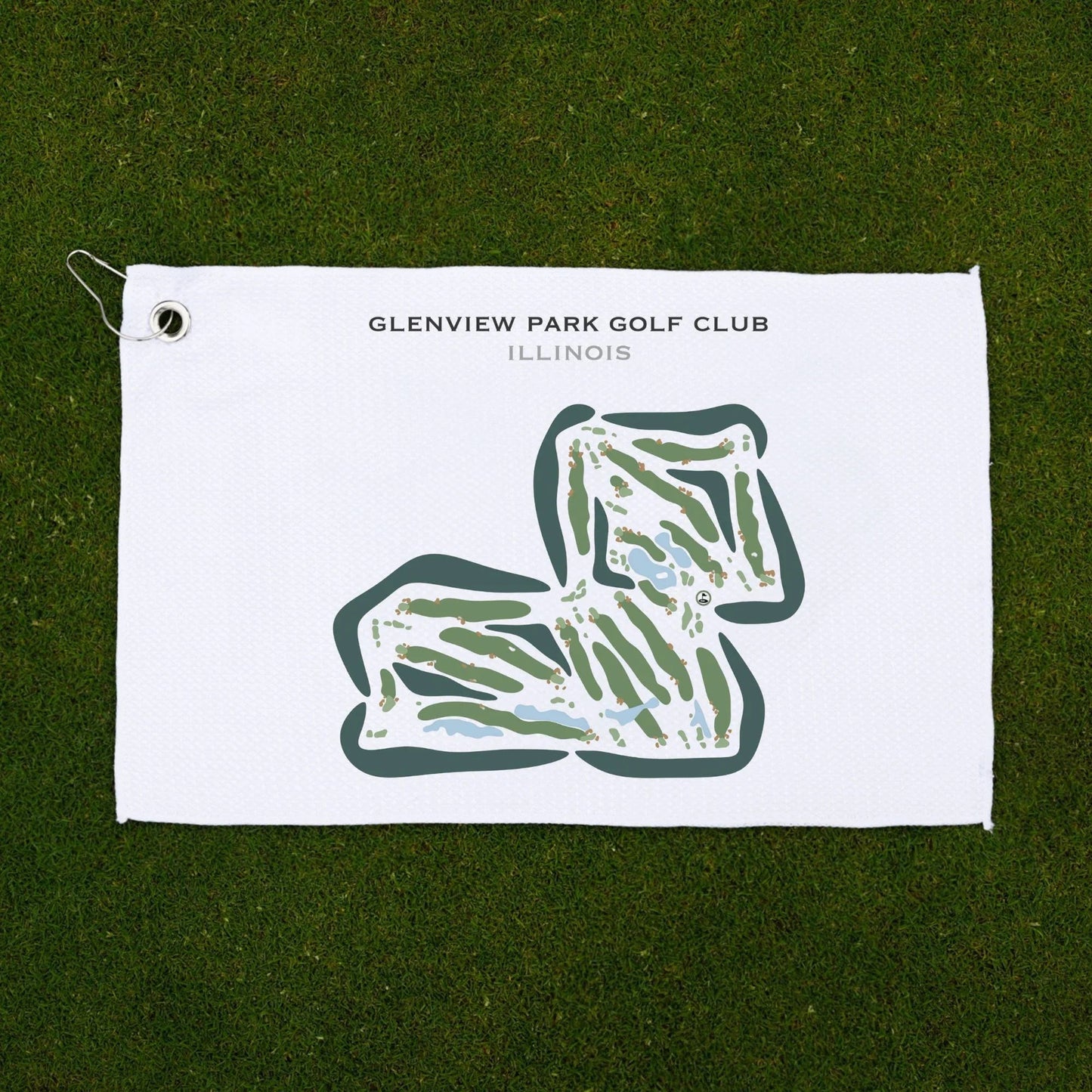 Glenview Park Golf Club, Illinois - Printed Golf Courses