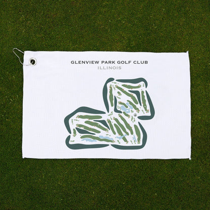 Glenview Park Golf Club, Illinois - Printed Golf Courses