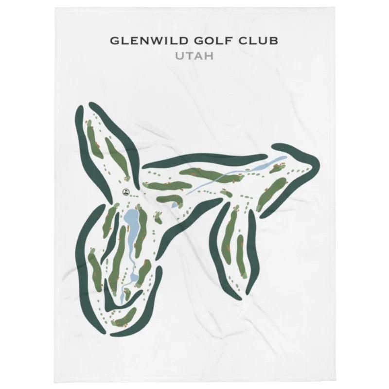 Glenwild Golf Club, Park City Utah - Printed Golf Courses