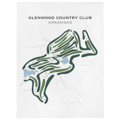 Glenwood Country Club, Arkansas - Printed Golf Courses