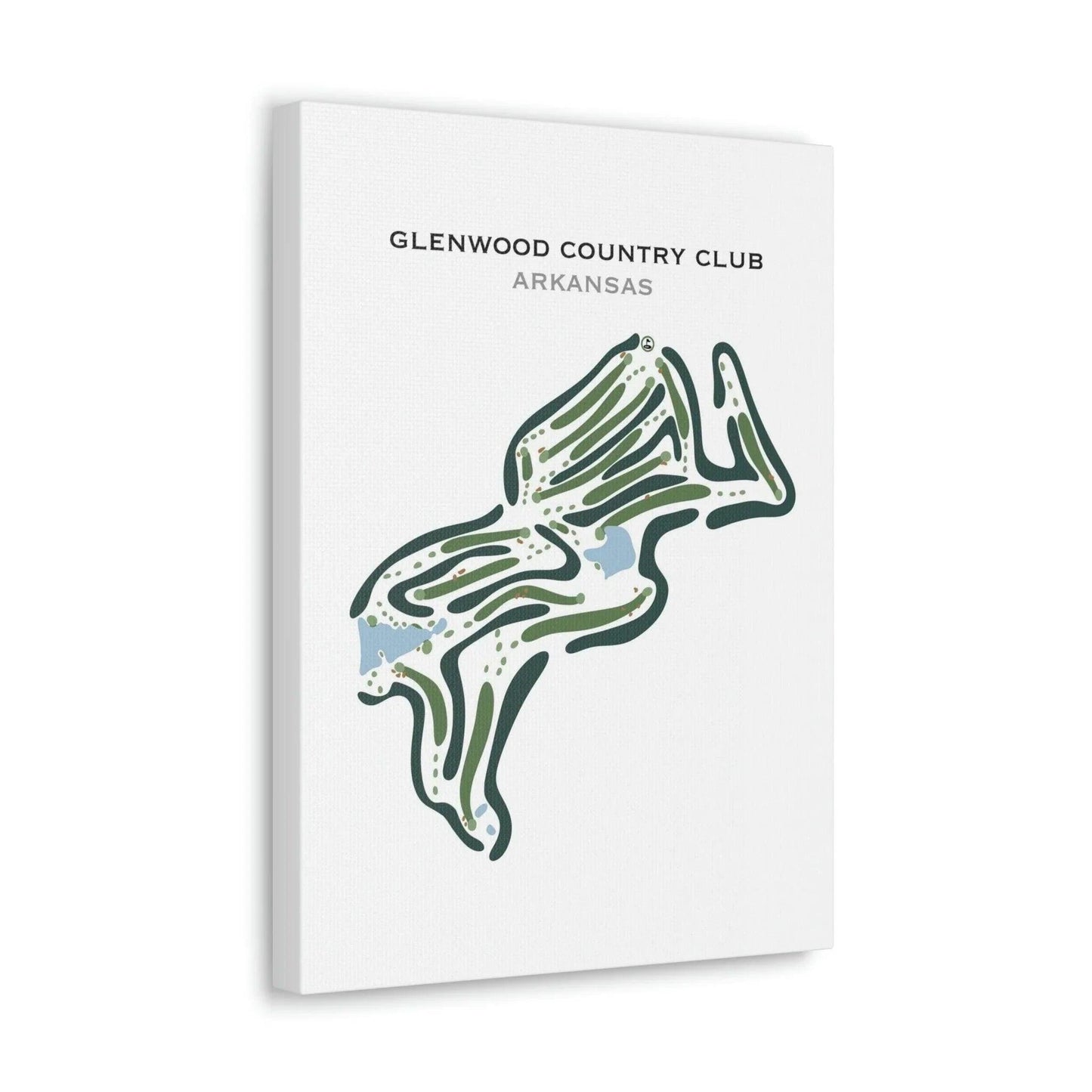 Glenwood Country Club, Arkansas - Printed Golf Courses
