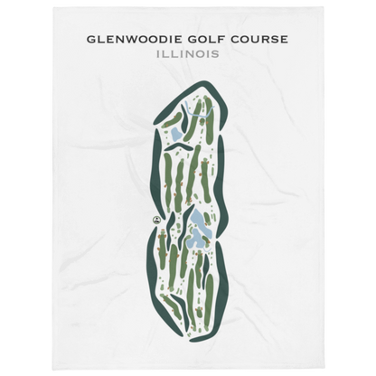 Glenwoodie Golf Course, Illinois - Printed Golf Courses