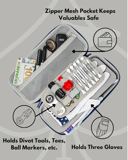 Glove & Accessory Caddie - Black - GOLF LEAGUE