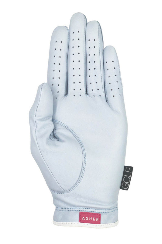Golf Glove Ice Blue Lip Logo