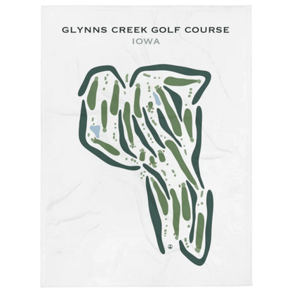 Glynns Creek Golf Course, Iowa - Printed Golf Courses
