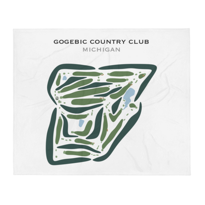 Gogebic Country Club, Michigan - Printed Golf Courses
