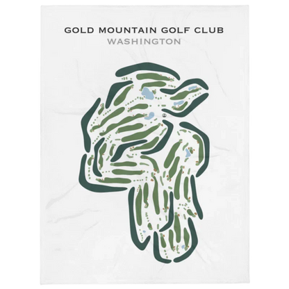 Gold Mountain Golf Club, Washington - Printed Golf Courses