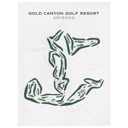 Gold Canyon Golf Resort, Arizona - Printed Golf Courses