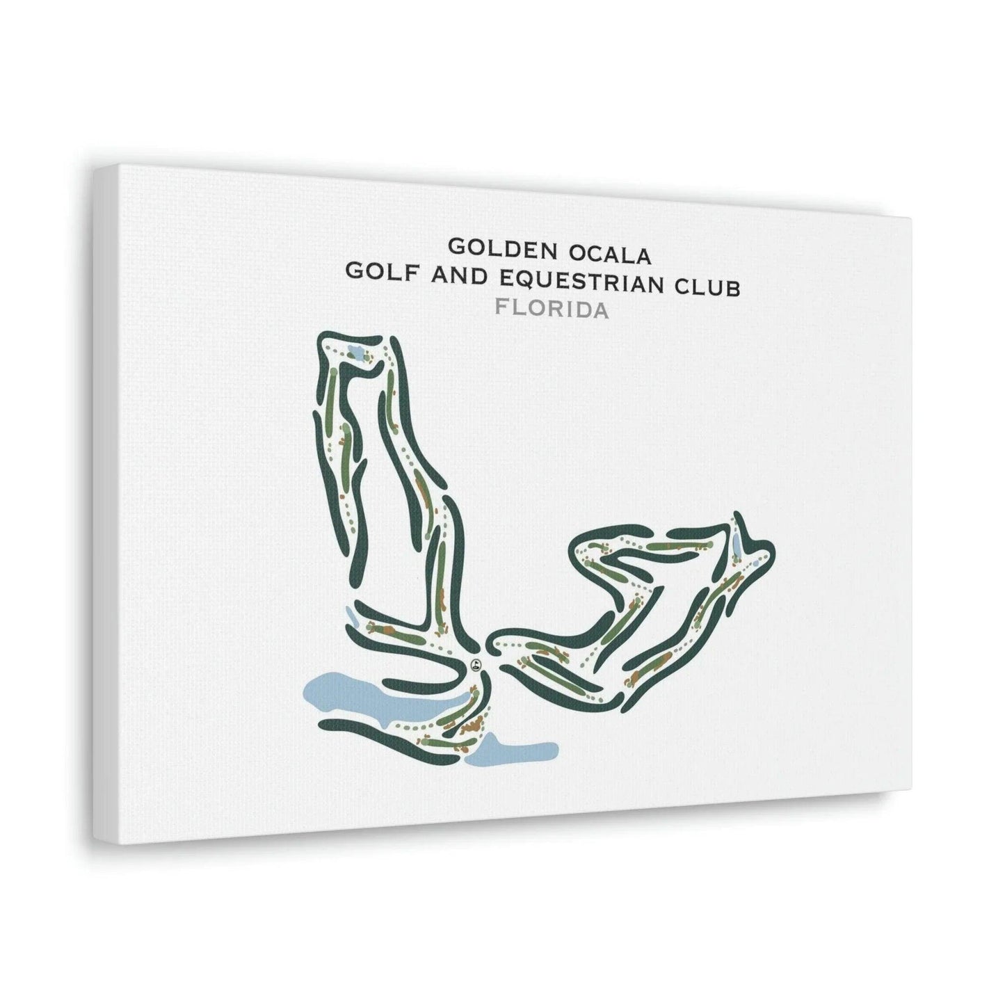 Golden Ocala Golf and Equestrian Club, Florida - Printed Golf Courses