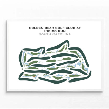 Golden Bear Golf Club at Indigo Run, South Carolina - Printed Golf Courses