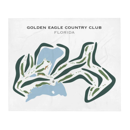 Golden Eagle Country Club, Florida - Printed Golf Courses