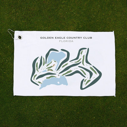 Golden Eagle Country Club, Florida - Printed Golf Courses