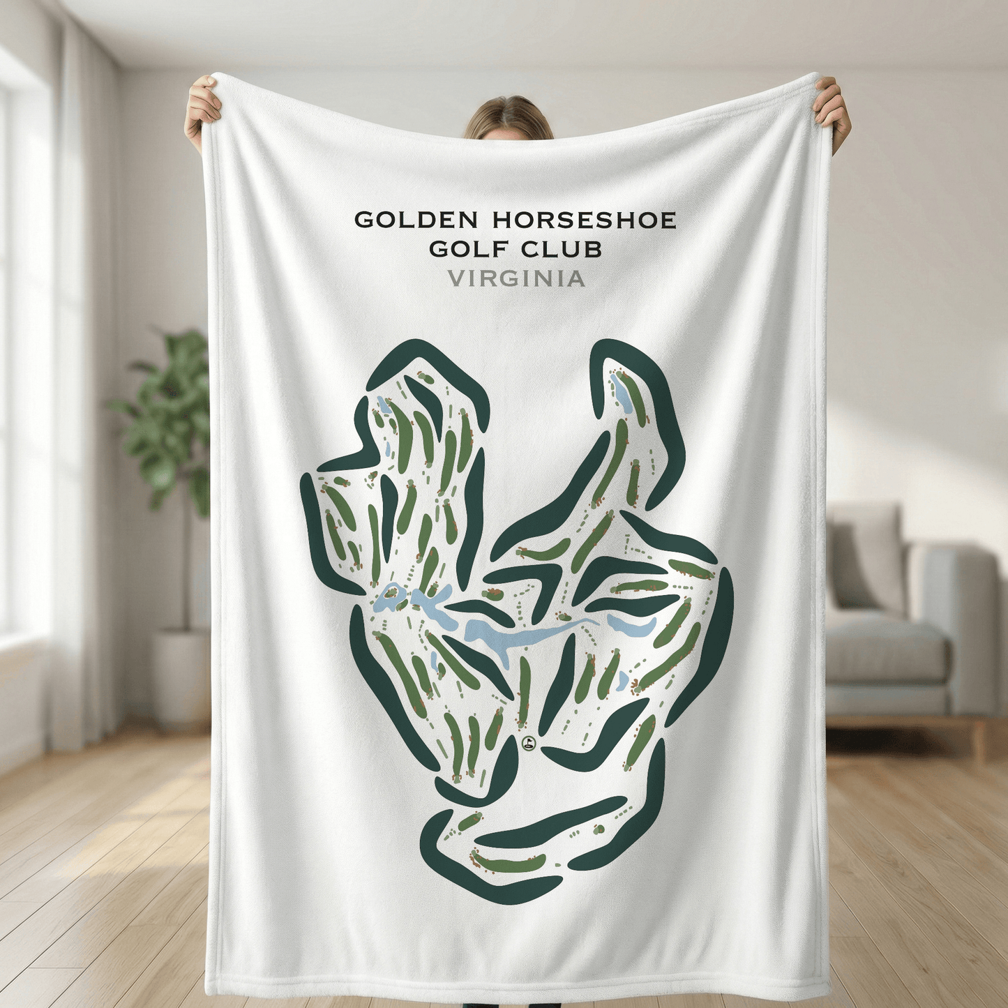 Golden Horseshoe Golf Club, Virginia - Printed Golf Courses