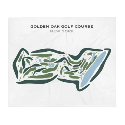 Golden Oak Golf Course, New York - Printed Golf Courses