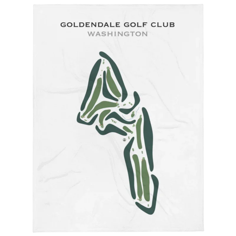 Goldendale Golf Club, Washington - Printed Golf Courses