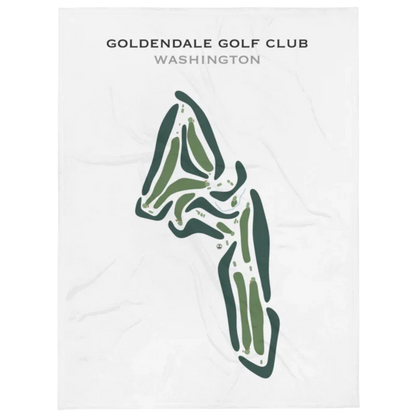 Goldendale Golf Club, Washington - Printed Golf Courses