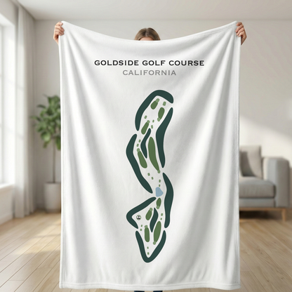 Goldside Golf Course, California - Printed Golf Courses