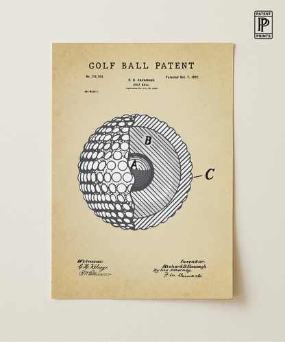 Golf Ball Patent