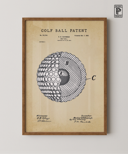 Golf Ball Patent