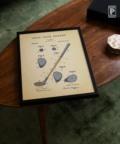 Golf Club Patent
